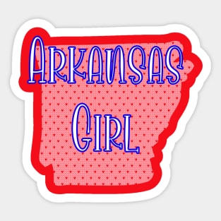 Arkansas Girl Sticker